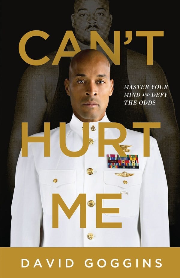 Can't Hurt Me by David Goggins hardcover cover