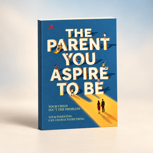The Parent You Aspire to Be paperback on a clean studio background